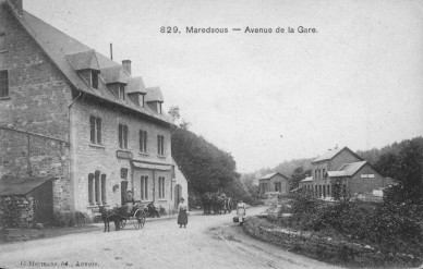 MAREDSOUS AVENUE DE LA GARE, 07-09-1909.jpg
